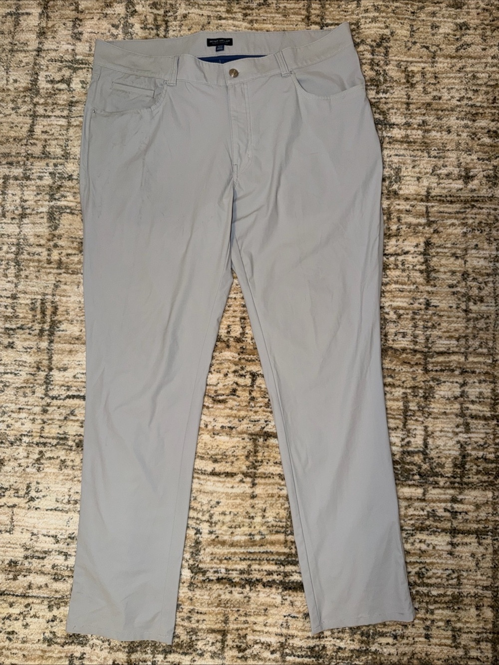 Peter Millar EB 66 performance 38X32 Light Gray Men’s Chinos